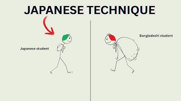 Unlock Your Brain: The Japanese Secret to Studying Smarter (Stick Figure Animation)