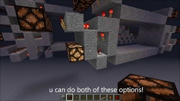 Minecraft Tutorial - 3x3 Button Panel