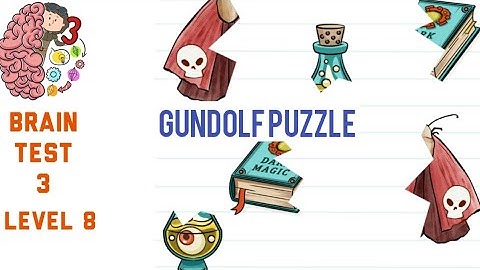 Brain Test 3 Level 8 Gundolf Puzzle walkthrough