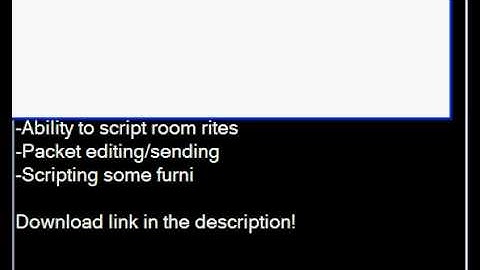 Hatrix Habbo Scripting Program