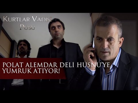 Polat Alemdar Deli Hüsnü’ye Yumruk atıyor! - Kurtlar Vadisi Pusu 149. Bölüm