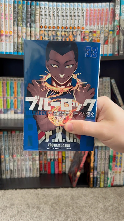 All Blue Lock Manga Covers Volumes 1-33 #bluelock #manga #shorts