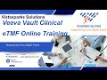 🎓 Veeva Vault Clinical eTMF Online Training | eTMF System with Real-Time Projects | Vistasparks