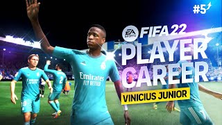 FIFA 22 Vinicius Jr Player Career Mode | Memulai La Liga Devortivo Alaves vs Real Madrid [Ep 5]