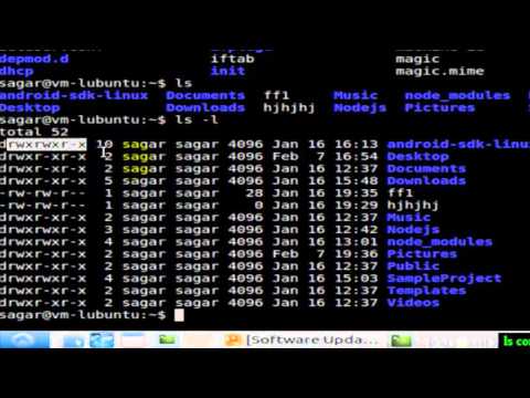 ls command in Linux