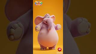 Fat Fatter Fattest | Degrees of Comparison for Kids | Elephant Example | English Learning Video #kid