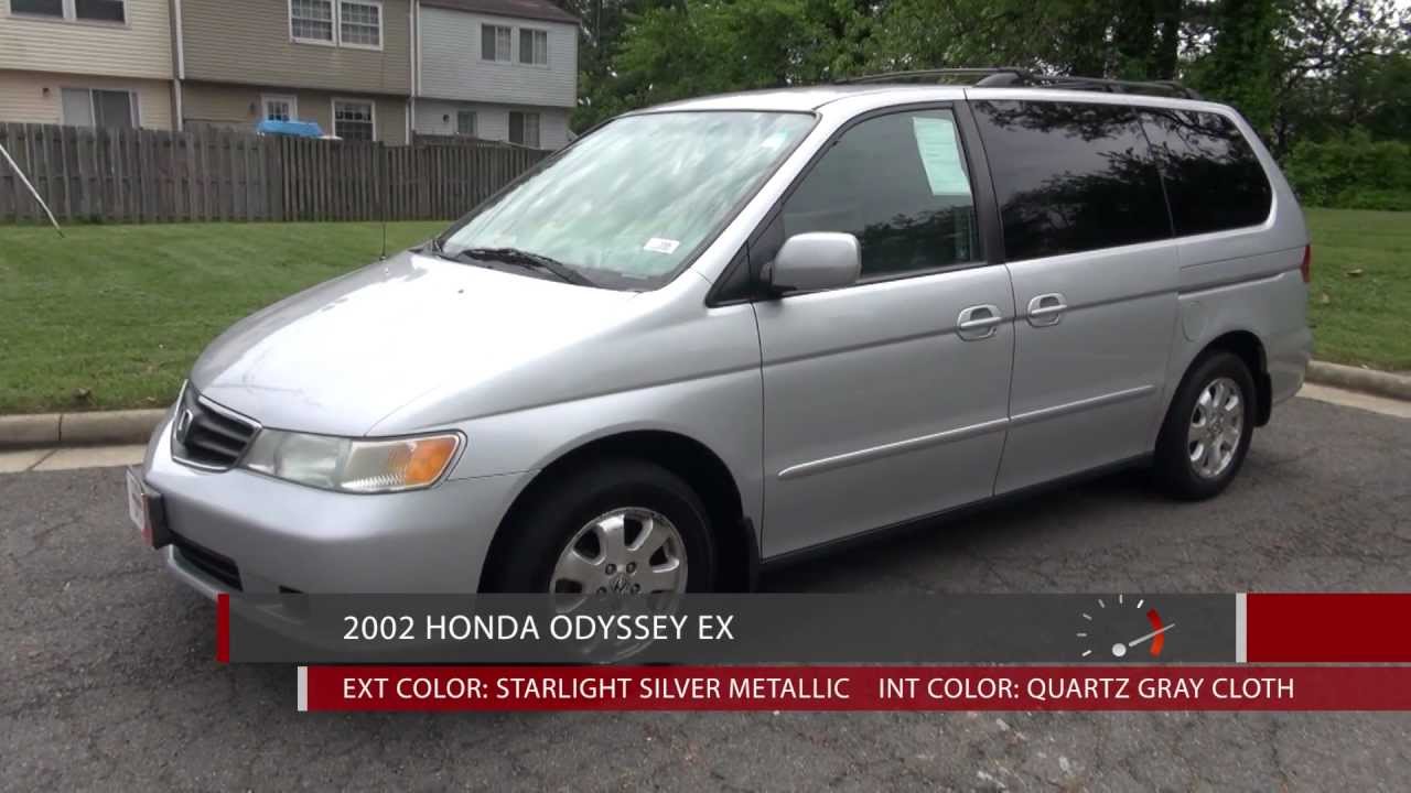  2002  Honda  Odyssey  EX Walkaround Review and Test Drive 