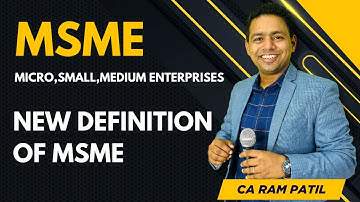 New Definition of MSME | Insights by CA Ram Sir | Finance Bill 2025