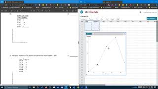 5C:  Construct a Line Graph Using StatCrunch
