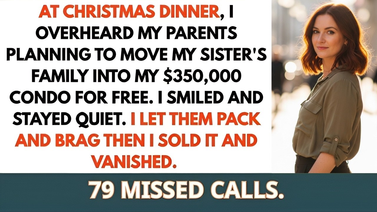 At Christmas Dinner, I Overheard My Parents Planning to Move My Sister Into My $350,000 Home
