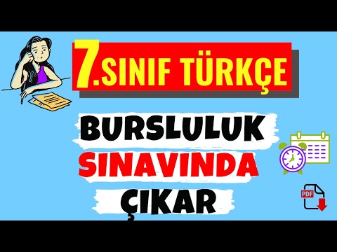 Bursluluk Sınavı 2021💥|