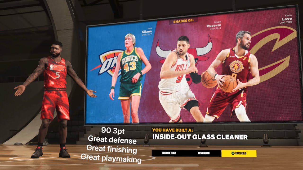 Best inside out glass cleaner build nba 2k23 YouTube