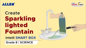 ALLEN Intelli SMART Box| Lighted fountain| DIY Colourful Rainfall| Science Activity Kit for Grade 8
