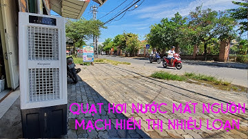 HƯỚNG DẪN SỬA QUẠT HƠI NƯỚC MẤT NGUỒN, MẠCH HIỂN THỊ BỊ NHIỄU LOẠN