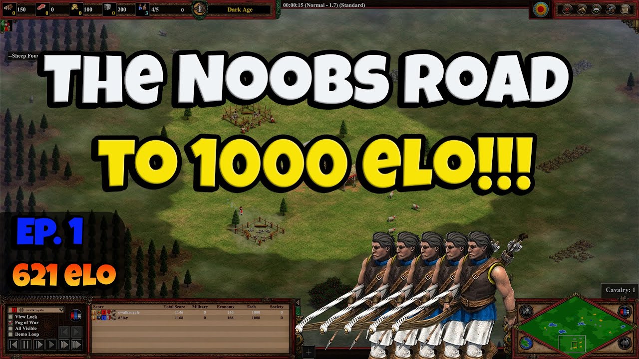 AoE2 Road to 1000 elo Ep 1 - YouTube