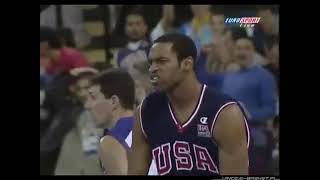 Vince Carters Insane Dunk Over 72 Weis | Greatest Olympic Dunk Ever (2000 USA vs France)