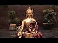Brass medicine buddha statue for meditation space  statuestudio