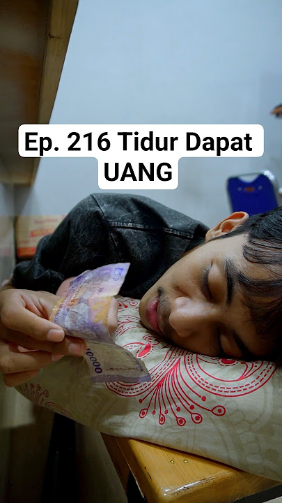 Ep. 216 Sleep and Get Money🤑 #asmr #mukbang #oldschoolwarung #parody #chinesewarung