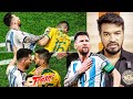 Messi fight   argentina vs brazil   madan gowri  tamil  mg