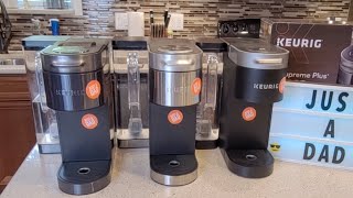 Keurig K Supreme Plus SMART Coffee Maker Comparison COFFEE WITH DAD