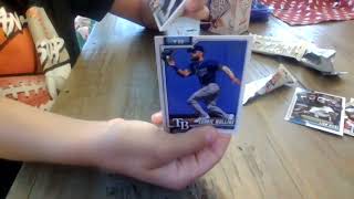 Opening Topps 75th anniversary blaster box