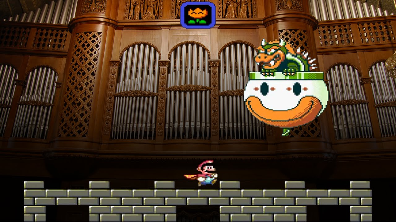 [7.1ch] Super Mario World: Woody - Bowser's Castle Has An Organ (Pipe Organ Transcription)