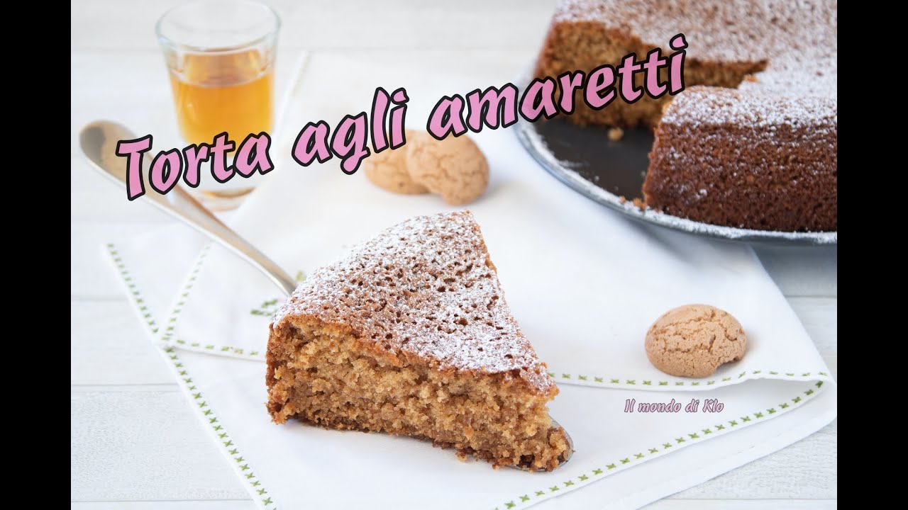 Torta agli amaretti