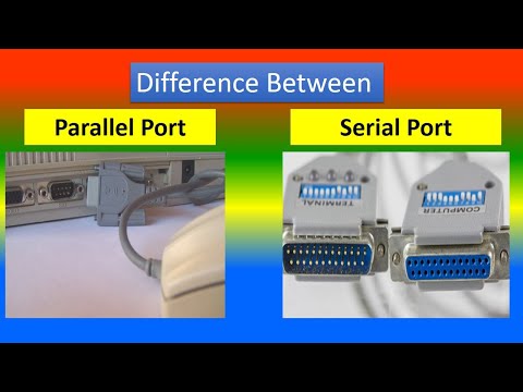 Vidéo: Différence Entre Le Port Série Et Le Port Parallèle