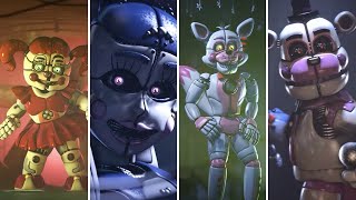 FNAF Sister Location Voice Lines animated Resimi