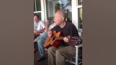 Dennis Morin playing Hallelujah