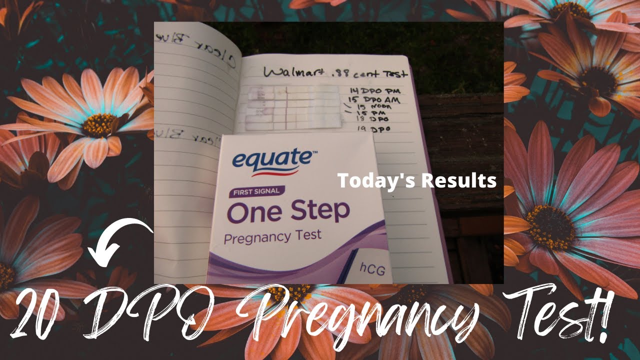 20 DPO Pregnancy Test Line Progression! Lines getting Darker? YouTube