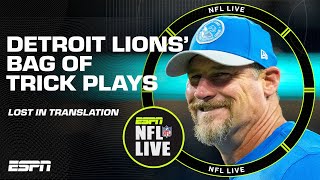Lions’ trick plays just ‘EYE CANDY’ ? Moments ‘Lost in Translation’ around the league | NFL Live
