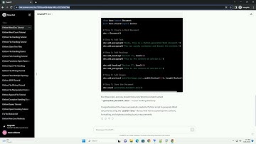 python word document generator