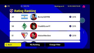 Settings That Will Get You To Top 50 On Leaderboards. eFootball 2023 mobile.YouWillLosePES