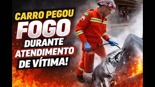 PRINCÍPIO DE INCÊNDIO NO MEIO DO ATENDIMENTO