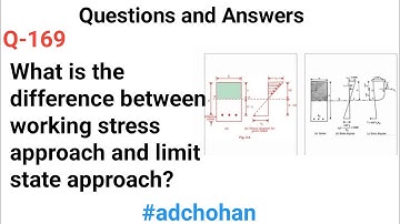 Difference Between Working Stress Approach and Limit State Approach | Limit State Method? ~CivilWork