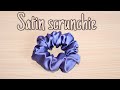 DIY : HOW TO MAKE A SATIN SCRUNCHIE IN LESS THAN 5 MIN