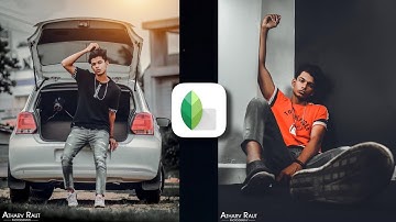 Snapseed Atharv Raut Inspired Black Urban Tone Photo Editing