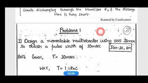 Astable Multivibrator (Analog circuits,18EC42)
