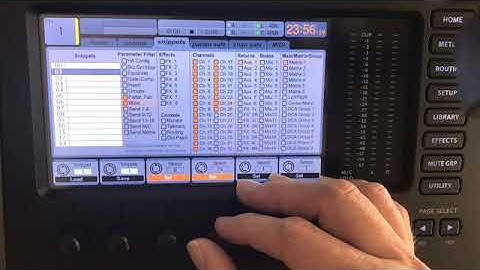 Behringer X32 Snippets