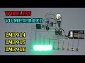 Wireless LED VU METER with LM3914 or LM3915 or LM3916
