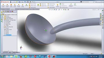 Solidworks tutorial #34 Vẽ cái muỗng [Spoon]