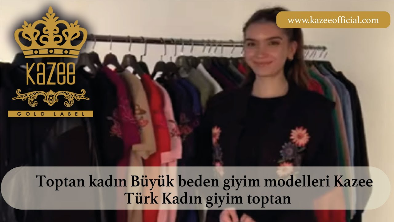 ⁣Toptan kadın Büyük beden giyim modelleri Kazee | Türk Kadın giyim toptan