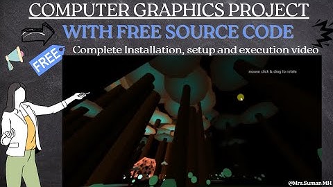 Forest | OpenGL Project |  Computer Graphics Project | With Free Source Code