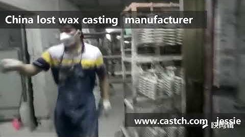 Video of lost wax casting shell building and drying workshop