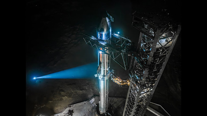 SpaceX [LIVE] - STARSHIP - Lancio 7