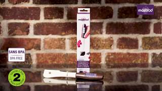 MASTRAD - m°chocolate 2-in-1 thermospatula / m° chocolat thermo spatule 2 en 1