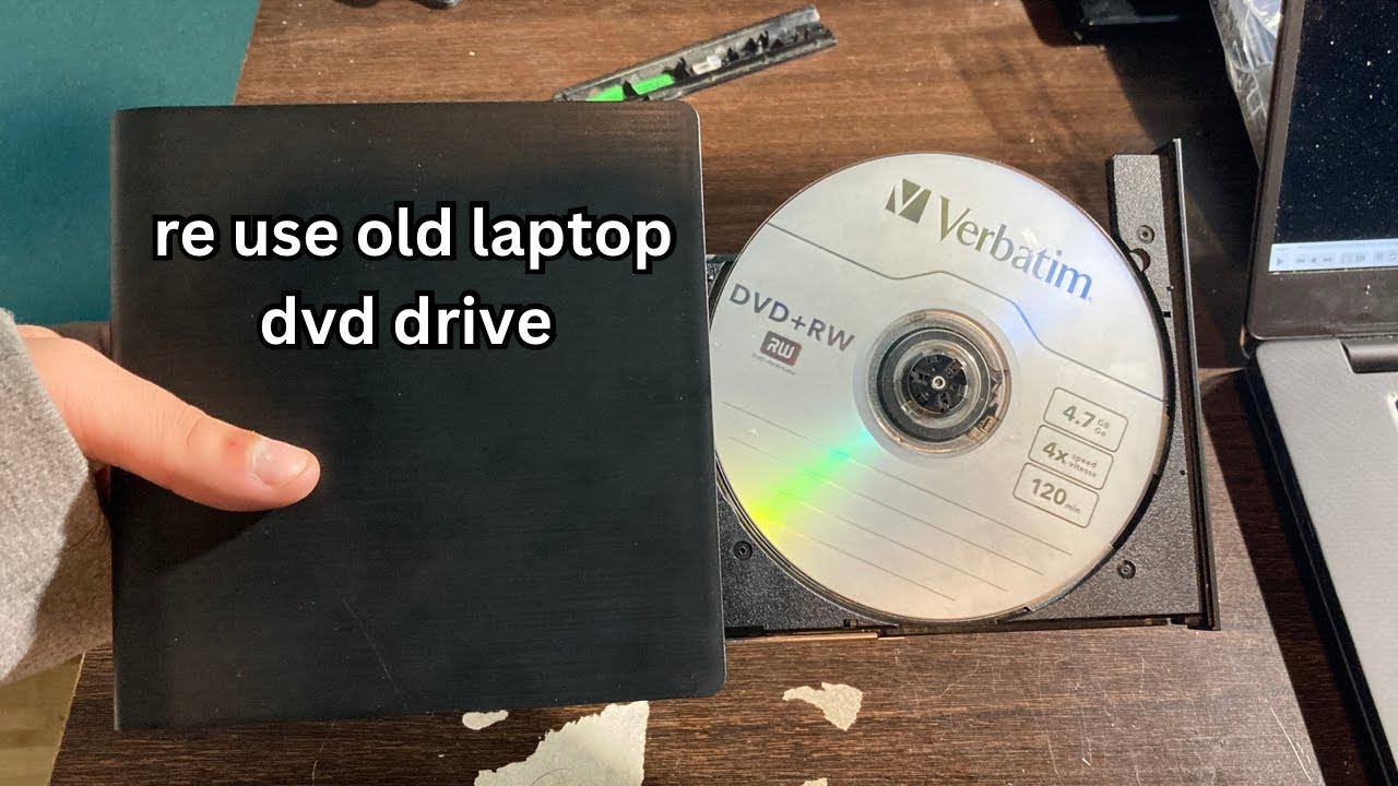 Don't Throw Away Your Laptop's DVD Drive Convert it into an External