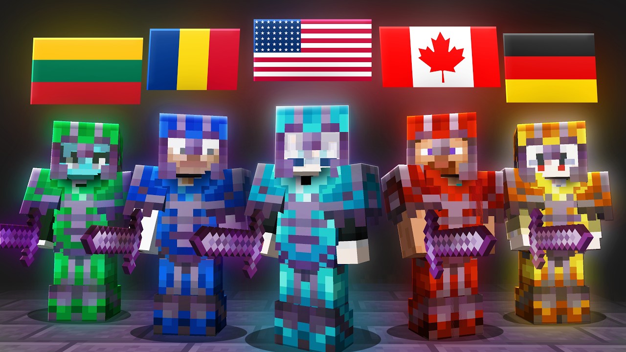 Which Country has the BEST Minecraft Player?