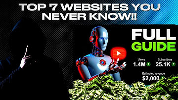 Top 7 Websites Every Creator Must Know!! 😱 (BIGGEST EXPOSED) | #video #youtubegrowth #website #viral